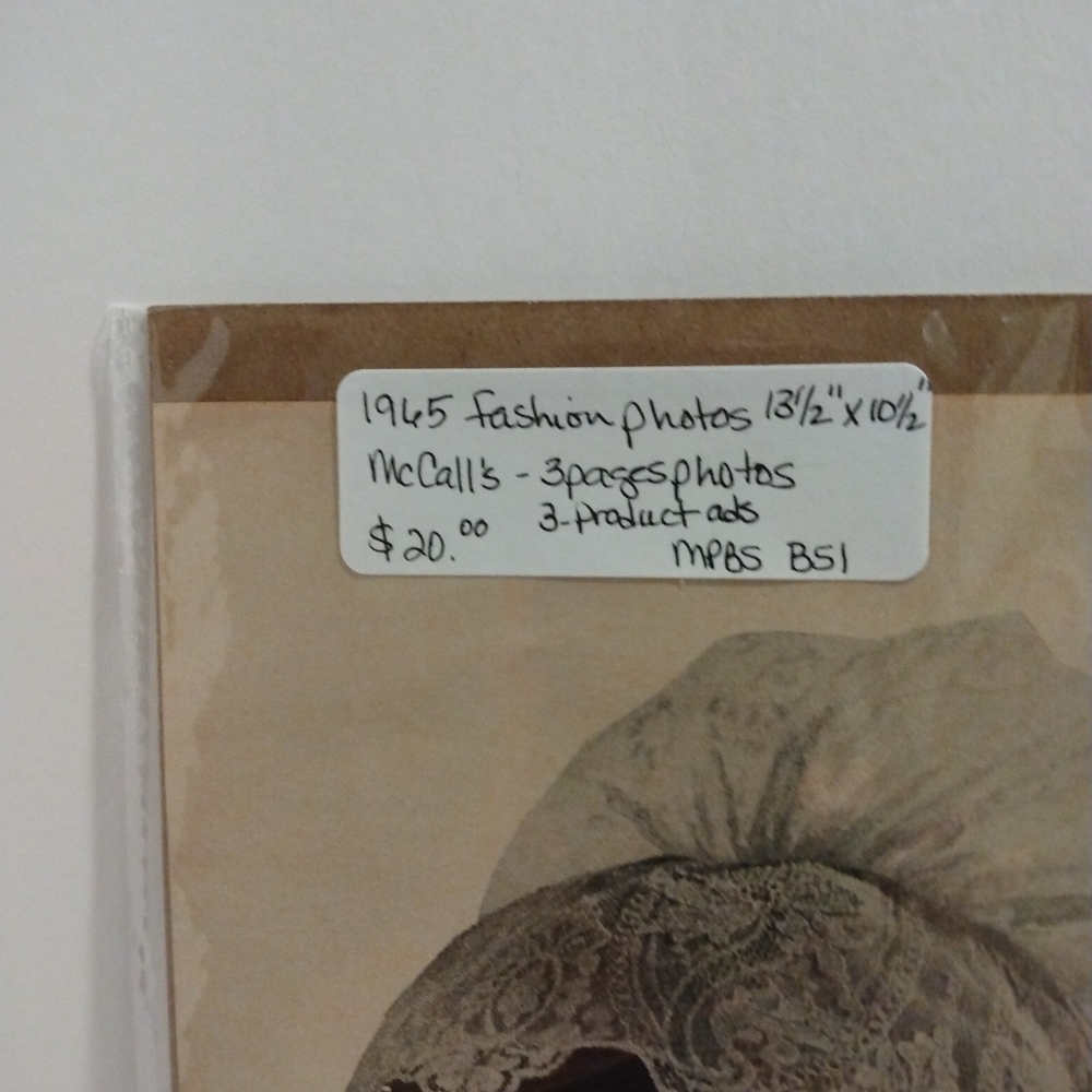 1965 clothes and hair style photo ads. 3 pages - Picture 2 of 3